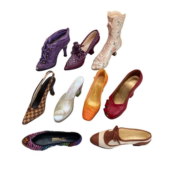9 X Raine Just the Right Shoe Figurines – Majestic, Mystery, Ankle Boot – No Box - Picture 1 of 16
